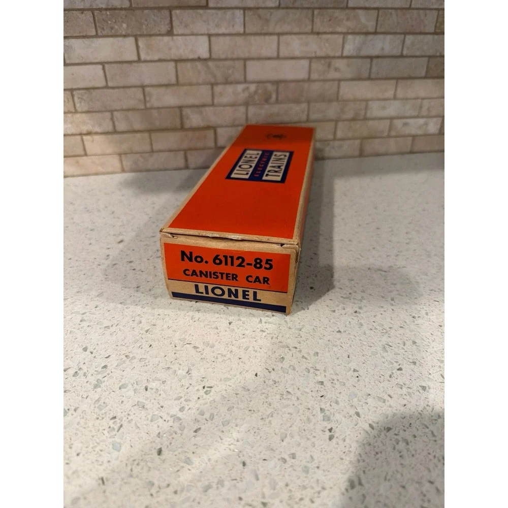 Lionel O‎ Scale 6112 Canister Car Air Activated Rare